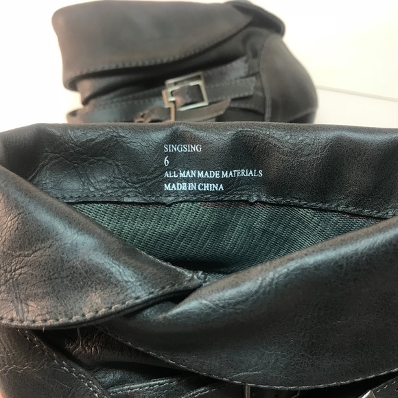 Sold! Madden Girl:Ankle Boots, slip on w/buckle - Picture 7 of 7